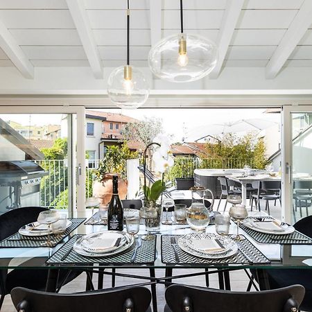 *Villa Olivo*With Private Terrace & Jacuzzi + 3Bedrooms Milano Ngoại thất bức ảnh